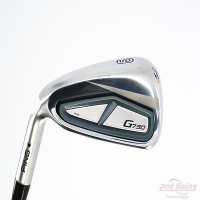 Ping G730 Single Iron 6 Iron ALTA CB Black Graphite Senior Left Handed Black Dot 38.75in