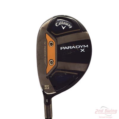 Callaway Paradym X Fairway Wood 5 Wood 5W 18° autoFlex SF405 Graphite Regular Left Handed 42.5in