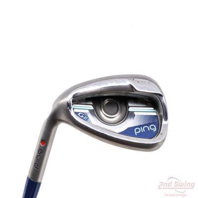 Ping G LE Single Iron Pitching Wedge PW ULT 230 Ultra Lite Graphite Ladies Left Handed Red dot 34.25in