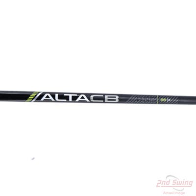 Used W/ Ping RH Adapter Ping ALTA CB 65 Black 65g Fairway Shaft Regular 41.75in