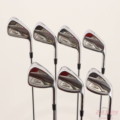 Titleist 718 AP2 Iron Set 4-PW True Temper AMT White S300 Steel Stiff Right Handed STD