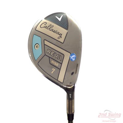 Mint Callaway Reva Rise Fairway Wood 7 Wood 7W 24° UST LinQ LTE Graphite Ladies Right Handed 40.5in