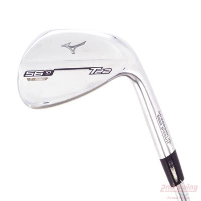 Mizuno T22 Satin Chrome Wedge Sand SW 56° 10 Deg Bounce D Grind Dynamic Gold Tour Issue S400 Steel Stiff Right Handed 35.5in