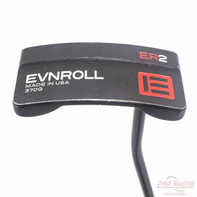 Evnroll ER2 Mid Blade Black Putter Steel Right Handed 34.0in
