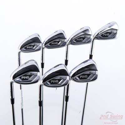 Ping G425 Iron Set 4-PW AWT 2.0 Steel Stiff Left Handed Green Dot +1/4"