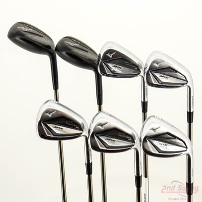 Mint Mizuno JPX 923 Hot Metal HL Iron Set 5H 6H 7-PW GW UST Mamiya Recoil ESX 460 F2 Steel Senior Right Handed +1/4"