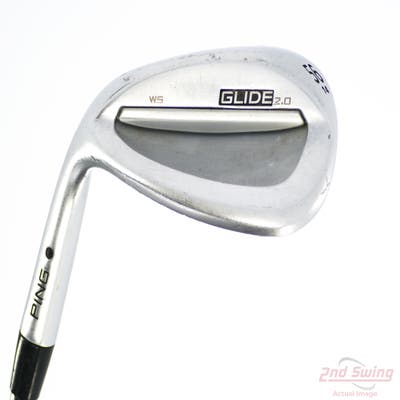Ping Glide 2.0 Wedge Sand SW 56° 14 Deg Bounce AWT 2.0 Steel Wedge Flex Left Handed Black Dot 35.5in