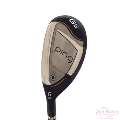 Ping G LE 3 Hybrid 6 Hybrid 30° ULT 250 Ultra Lite Graphite Ladies Left Handed 38.75in