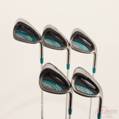 Ping 2015 Rhapsody Iron Set 7-PW SW Ping ULT 220 Ultra Lite Graphite Ladies Right Handed Red dot +1/2"