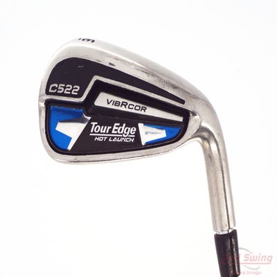 Tour Edge Hot Launch C522 Single Iron 6 Iron Stock Steel Shaft Steel Stiff Right Handed 38.0in