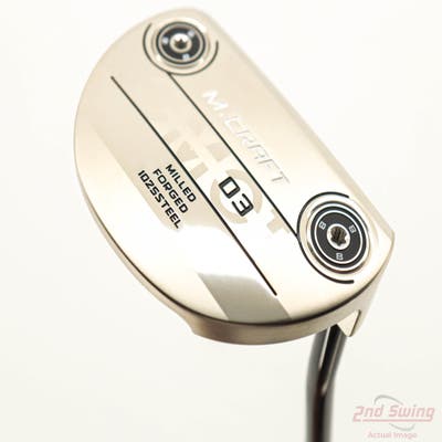 Mint Mizuno OMOI Type III Chrome Putter Steel Right Handed 35.0in