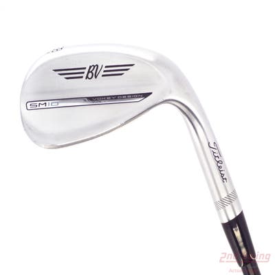 Titleist Vokey SM10 Tour Chrome Wedge Lob LW 58° 6 Deg Bounce K Grind Stock Steel Shaft Steel Wedge Flex Right Handed 36.25in