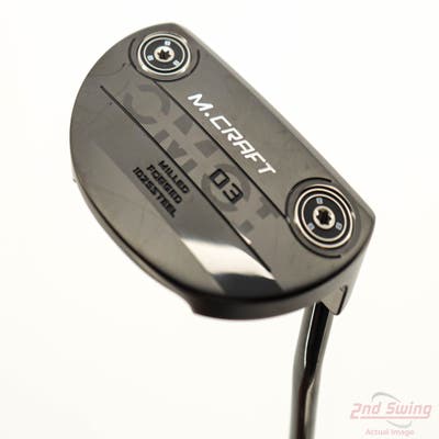 Mint Mizuno OMOI Type III Black Putter Steel Right Handed 34.0in