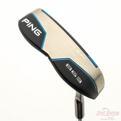 Ping 2025 Scottsdale B63 Putter Slight Arc Steel Right Handed Black Dot 35.0in