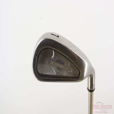 Callaway X-14 Single Iron 7 Iron Callaway Gems Graphite Ladies Right Handed 36.0in