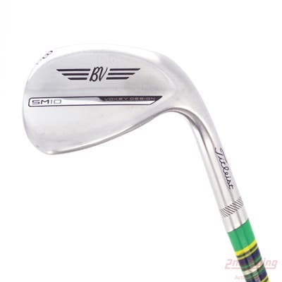 Titleist Vokey SM10 Tour Chrome Wedge Lob LW 58° 12 Deg Bounce D Grind Mitsubishi MMT 90 Graphite Stiff Right Handed 35.0in