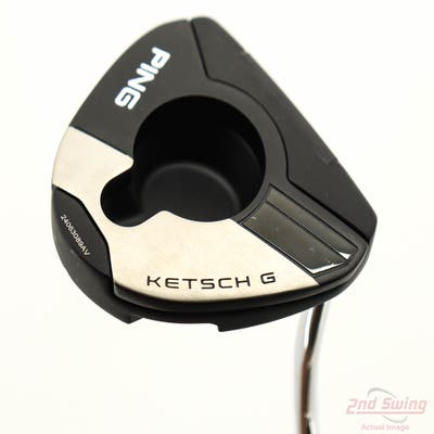 Ping 2024 Ketsch G Putter Straight Arc Steel Right Handed Black Dot 28.0in