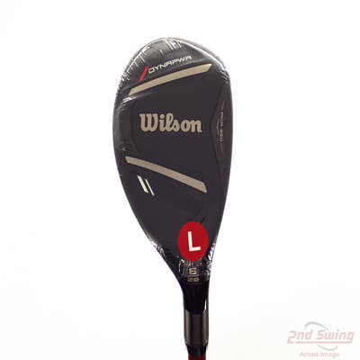 Mint Wilson Staff 2025 DYNAPWR Hybrid 6 Hybrid 28° Project X Denali Red 50HY Graphite Ladies Right Handed 38.25in