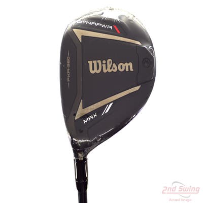 Mint Wilson Staff 2025 DYNAPWR Max Fairway Wood 5 Wood 5W 18° UST Mamiya LIN-Q M40X Red 6 Graphite Stiff Left Handed 42.75in