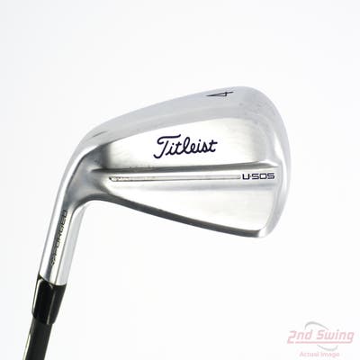 Titleist 2025 U505 Utility Iron 4 Utility Project X HZRDUS Red 75 Graphite Regular Left Handed 39.0in
