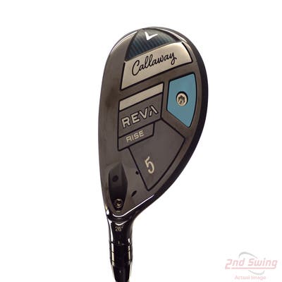 Mint Callaway Reva Rise Hybrid 5 Hybrid 26° UST LinQ LTE Graphite Ladies Left Handed 38.25in