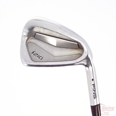 Ping i210 Single Iron 6 Iron FST KBS Tour C-Taper Lite 110 Steel Stiff Right Handed Black Dot 37.75in