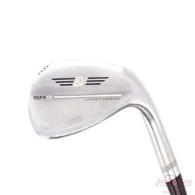 Titleist Vokey SM9 Tour Chrome Wedge Sand SW 56° 8 Deg Bounce M Grind Titleist Vokey BV Steel Wedge Flex Right Handed 35.25in