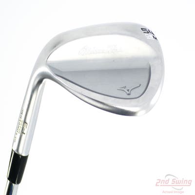 Mint Mizuno Pro T-3 Soft White Satin Wedge Sand SW 54° 8 Deg Bounce M Grind FST KBS Hi-Rev 2.0 115 Steel Regular Left Handed 35.25in