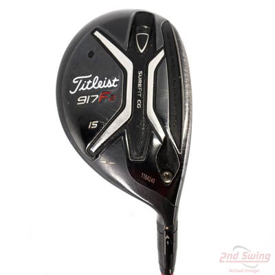 Titleist 917 F2 Fairway Wood 3 Wood 3W 15° UST Mamiya ProForce V2 HL 6 Graphite Stiff Right Handed 41.5in