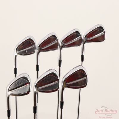 Titleist 2023 T200 Iron Set 5-PW AW Project X 6.5 Steel X-Stiff Left Handed +3/4"