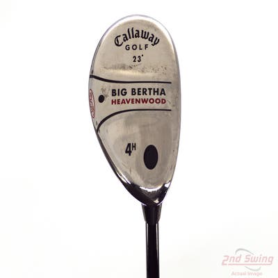Callaway Big Bertha Heavenwood Hybrid 4 Hybrid 23° Mitsubishi Kuro Kage Black 60 Graphite Stiff Right Handed 40.25in