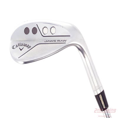 Callaway Jaws Raw Chrome Wedge Sand SW 60° 10 Deg Bounce S Grind Dynamic Gold Spinner TI Steel Wedge Flex Right Handed 35.0in