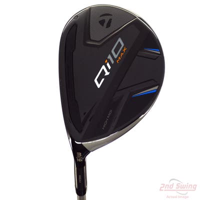 TaylorMade Qi10 MAX Fairway Wood 3 Wood 3W 16° Fujikura Speeder NX TCS 50 Graphite Regular Left Handed 43.0in