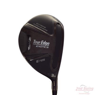 Tour Edge Exotics E725 Fairway Wood 3 Wood 3W 15° Project X Denali Blue 70 Graphite Stiff Right Handed 43.25in