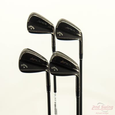 Callaway Apex TiFusion Iron Set 7-PW Mitsubishi MMT 80 Graphite Stiff Right Handed STD