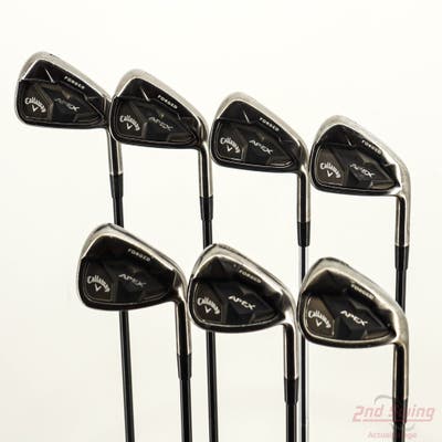 Callaway Apex Smoke 19 Iron Set 4-PW True Temper Elevate 95 VSS Black Steel Stiff Right Handed STD