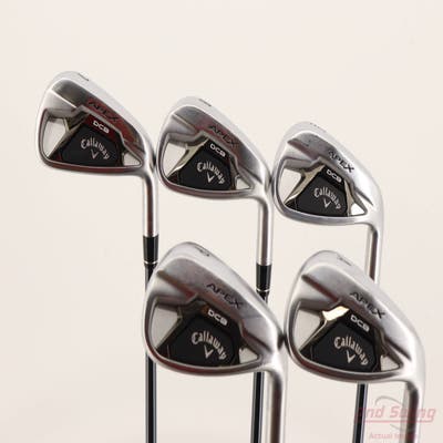 Callaway Apex DCB 21 Iron Set 7-PW AW UST Mamiya Recoil Dart 65H F2 Graphite Senior Right Handed STD