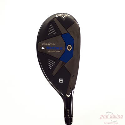 Callaway Paradym Ai Smoke Max Fast Hybrid 6 Hybrid 27° Mitsubishi Eldio White 40 Graphite Ladies Right Handed 38.0in