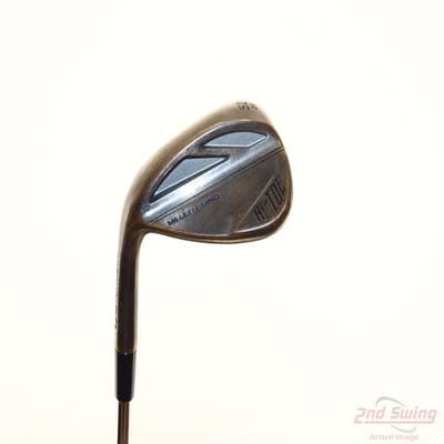 TaylorMade Milled Grind HI-TOE 3 Copper Wedge Gap GW 52° 9 Deg Bounce FST KBS Hi-Rev 2.0 115 Steel Wedge Flex Left Handed 35.5in