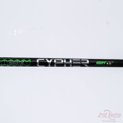 Used W/ PXG RH Adapter Project X Cypher 2.0 40g Driver Shaft Ladies 44.25in