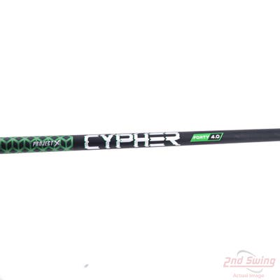 Used W/ PXG RH Adapter Project X Cypher 2.0 40g Hybrid Shaft Ladies 38.25in