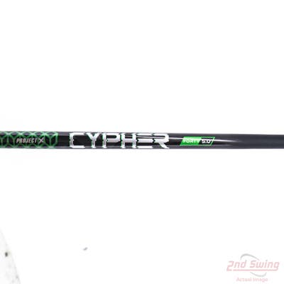 Used W/ PXG RH Adapter Project X Cypher 2.0 40g Fairway Shaft Senior 42.25in