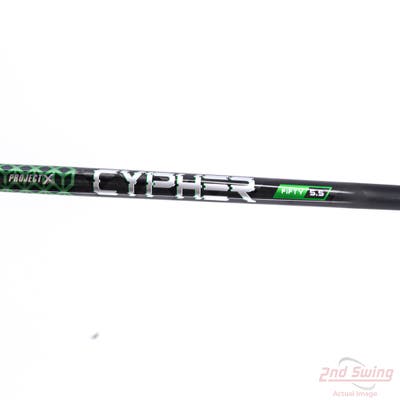 Used W/ PXG RH Adapter Project X Cypher 2.0 50g Fairway Shaft Regular 41.25in