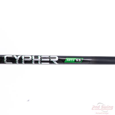 Used W/ PXG RH Adapter Project X Cypher 2.0 50g Fairway Shaft Regular 42.25in