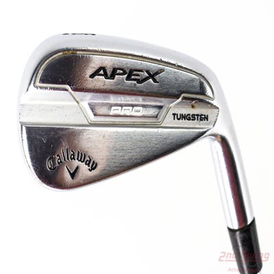 Callaway Apex Pro 21 Single Iron 6 Iron True Temper Elevate MPH 115 Steel Stiff Right Handed 38.75in