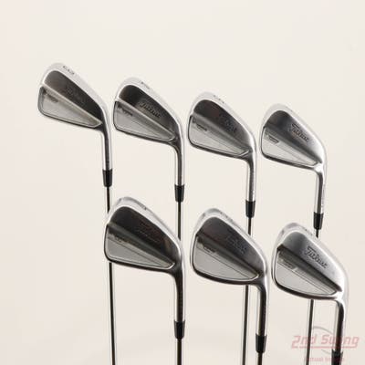 Titleist 2023 T100/T150 Combo Iron Set 3-9 Iron Dynamic Gold Tour Issue X100 Steel X-Stiff Right Handed -1/4"