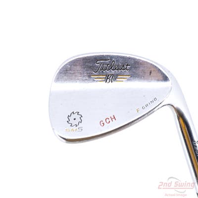 Titleist Vokey SM5 Tour Chrome Wedge Sand SW 54° 14 Deg Bounce F Grind Titleist SM5 BV Steel Wedge Flex Right Handed 35.5in