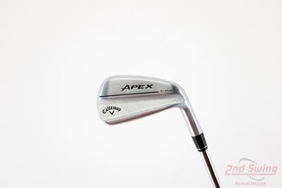 Callaway Apex Ti Fusion Plated Single Iron 7 Iron Dynamic Gold Mid 115 Steel Stiff Right Handed 37.0in