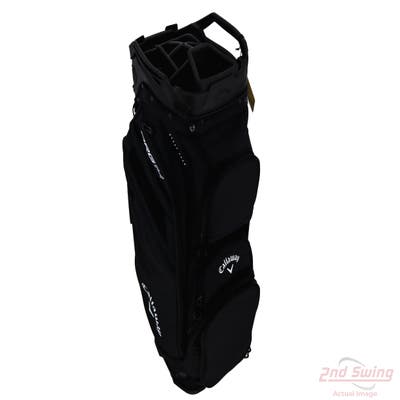 Mint 9.5 Callaway 2025 Org 14 Black Cart Bag