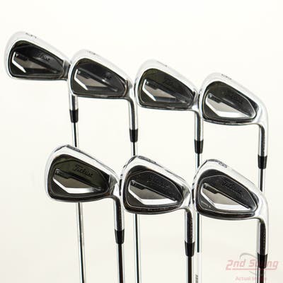 Titleist 2023 T350 Iron Set 5-PW GW True Temper AMT Red R300 Steel Regular Right Handed +1/4"